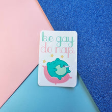 Load image into Gallery viewer, Be Gay Do Nap - Froggy Vinyl Sticker
