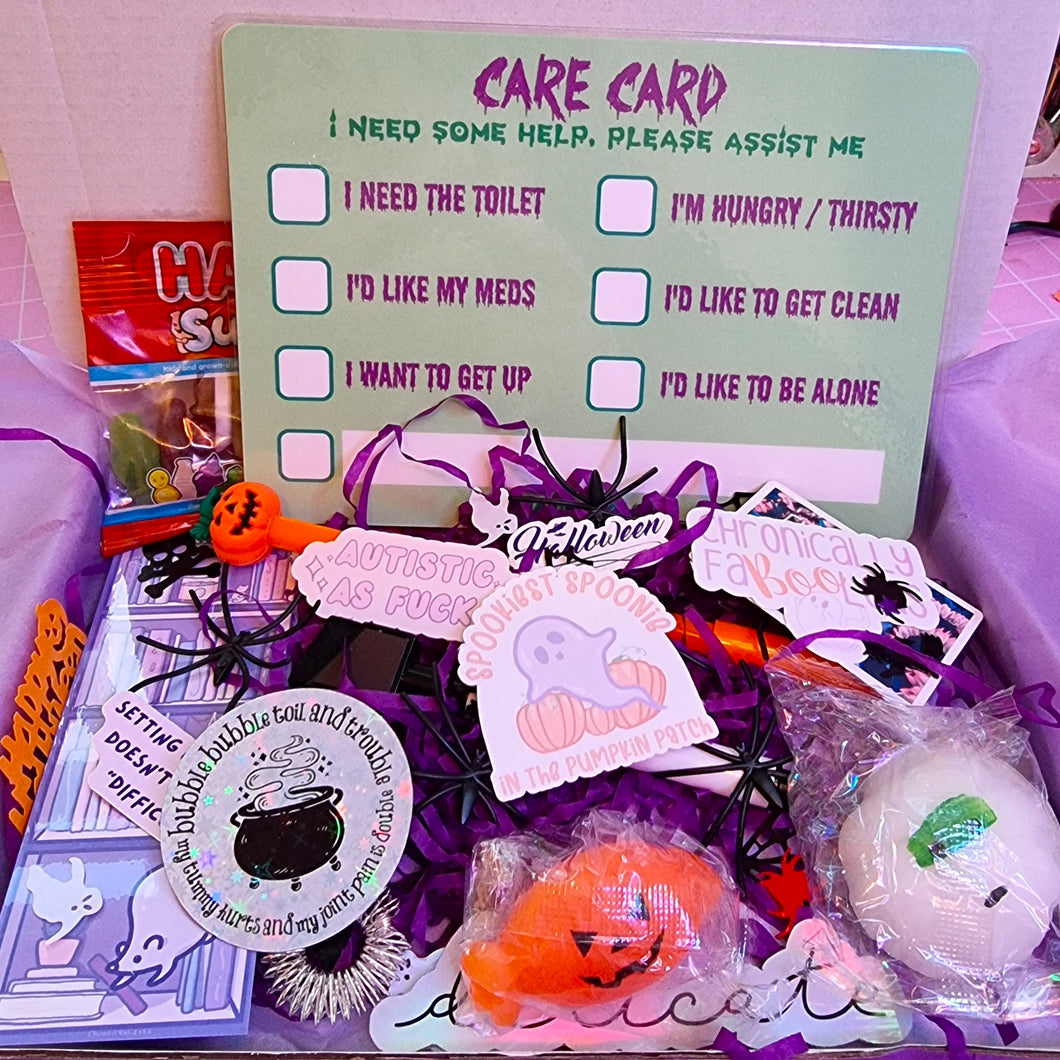 Halloween Spoonie & Neurodivergent Care Package - LIMITED EDITION