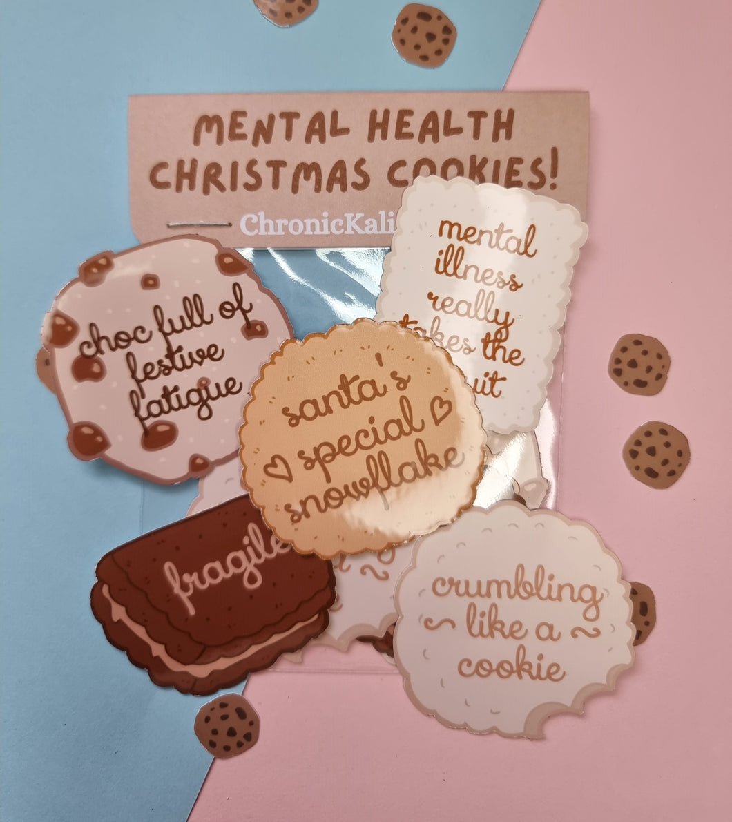 Spoonie & Mental Health Sticker Packs