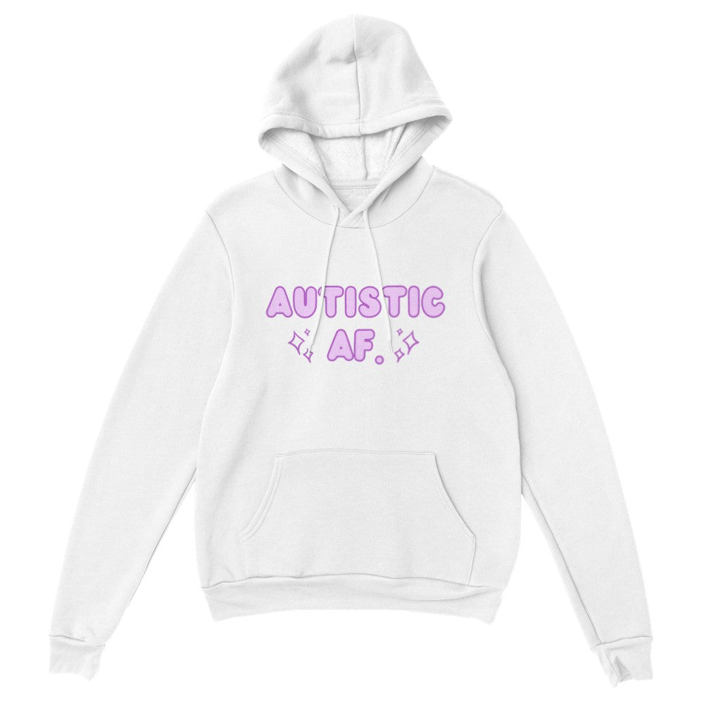 AUTISTIC AF. Unisex hoodie