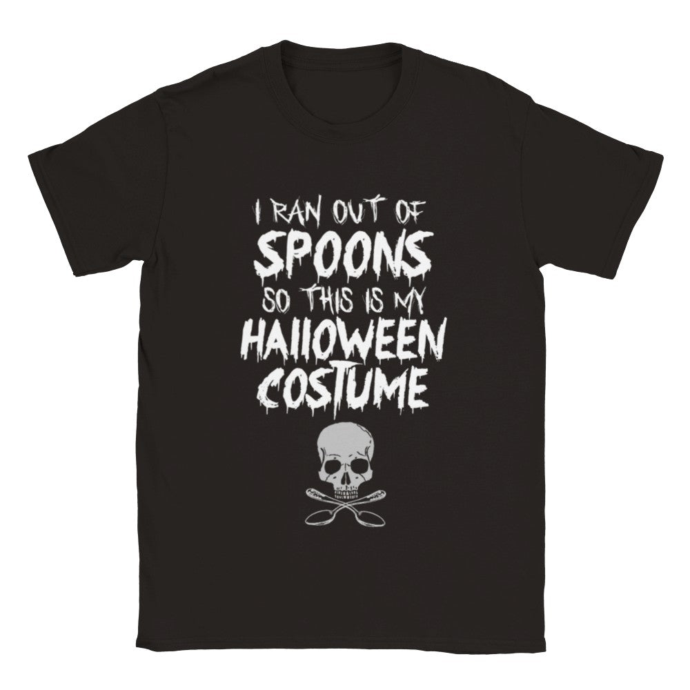 I Ran Out Of Spoons Halloween Costume - Unisex T-shirt