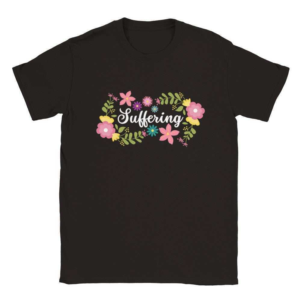 Suffering - Floral T-shirt