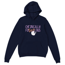 Load image into Gallery viewer, Chronically FaBOOlous! Unisex halloween Hoodie
