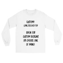 Load image into Gallery viewer, Customised Designs - Classic Unisex Longsleeve T-shirt
