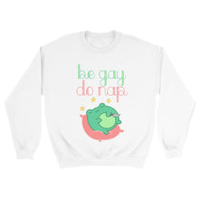 Load image into Gallery viewer, Be Gay Do Nap - Froggy Sweater
