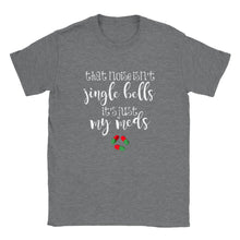 Load image into Gallery viewer, Jingle Bell Meds - Christmas Spoonie Unisex T-shirt
