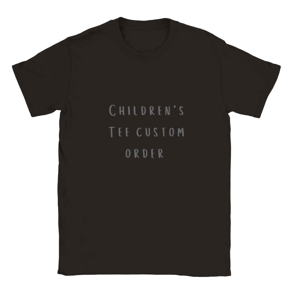 Custom Order - Kid's Unisex Crewneck T-shirt