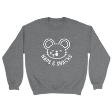 Load image into Gallery viewer, Naps &amp; Snacks - Unisex Sweater
