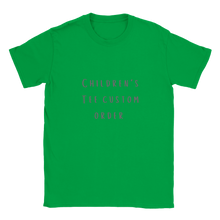 Load image into Gallery viewer, Custom Order - Kid&#39;s Unisex Crewneck T-shirt
