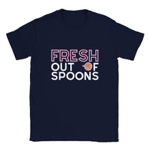 Load image into Gallery viewer, Fresh Out Of Spoons - Unisex T-shirt
