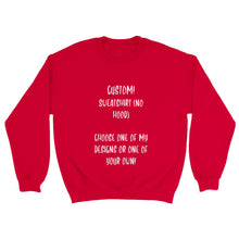 Load image into Gallery viewer, Custom orders -Unisex Crewneck Sweatshirt
