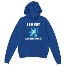 Load image into Gallery viewer, NOT a Puzzle Piece! - Unisex Autism Hoodie
