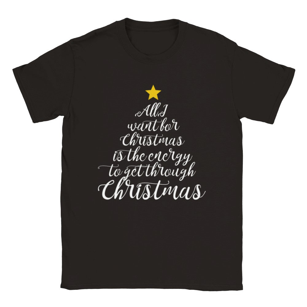 All I Want For Christmas - Spoonie Unisex T-shirt
