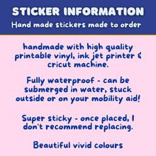 Load image into Gallery viewer, AUTISTIC AF waterproof glossy stickers

